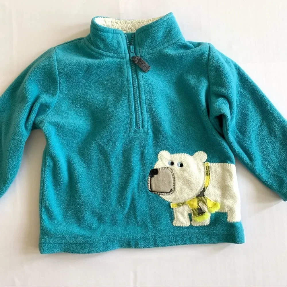Carter’s Baby Boy  Half Zip Fleece Jacket 9months